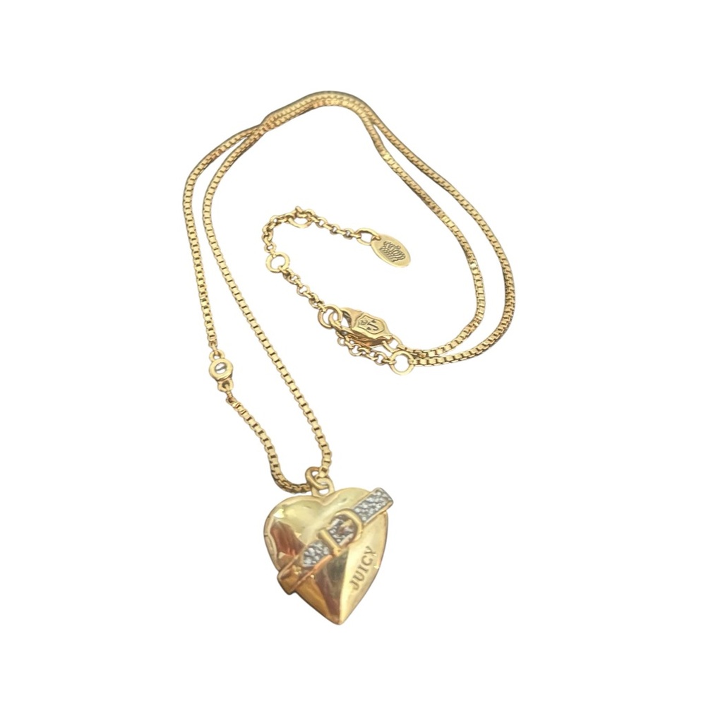𝐘𝟐𝐊 𝐉𝐔𝐈𝐂𝐘 𝐂𝐎𝐔𝐓𝐔𝐑𝐄 Gold Heart Locket Necklace
